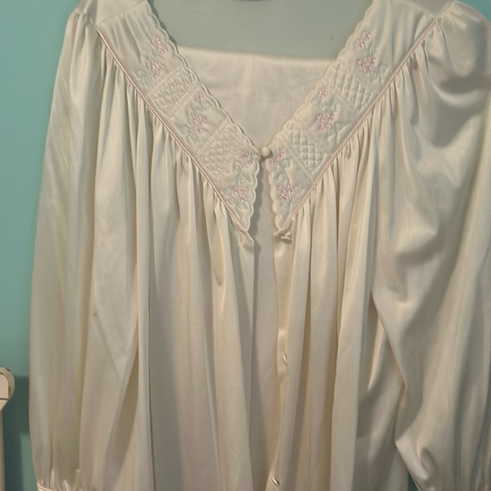Satin pajamas